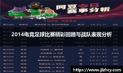 2014电竞足球比赛精彩回顾与战队表现分析